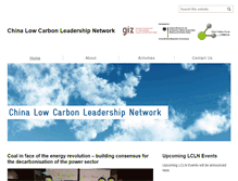 Tablet Screenshot of china-lcln.org